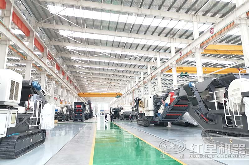 紅星機(jī)器履帶移動(dòng)破碎機(jī)車間現(xiàn)貨 紅星機(jī)器履帶移動(dòng)破碎機(jī)車間現(xiàn)貨