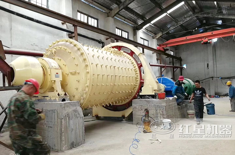 時產20噸球磨機現場 時產20噸球磨機現場